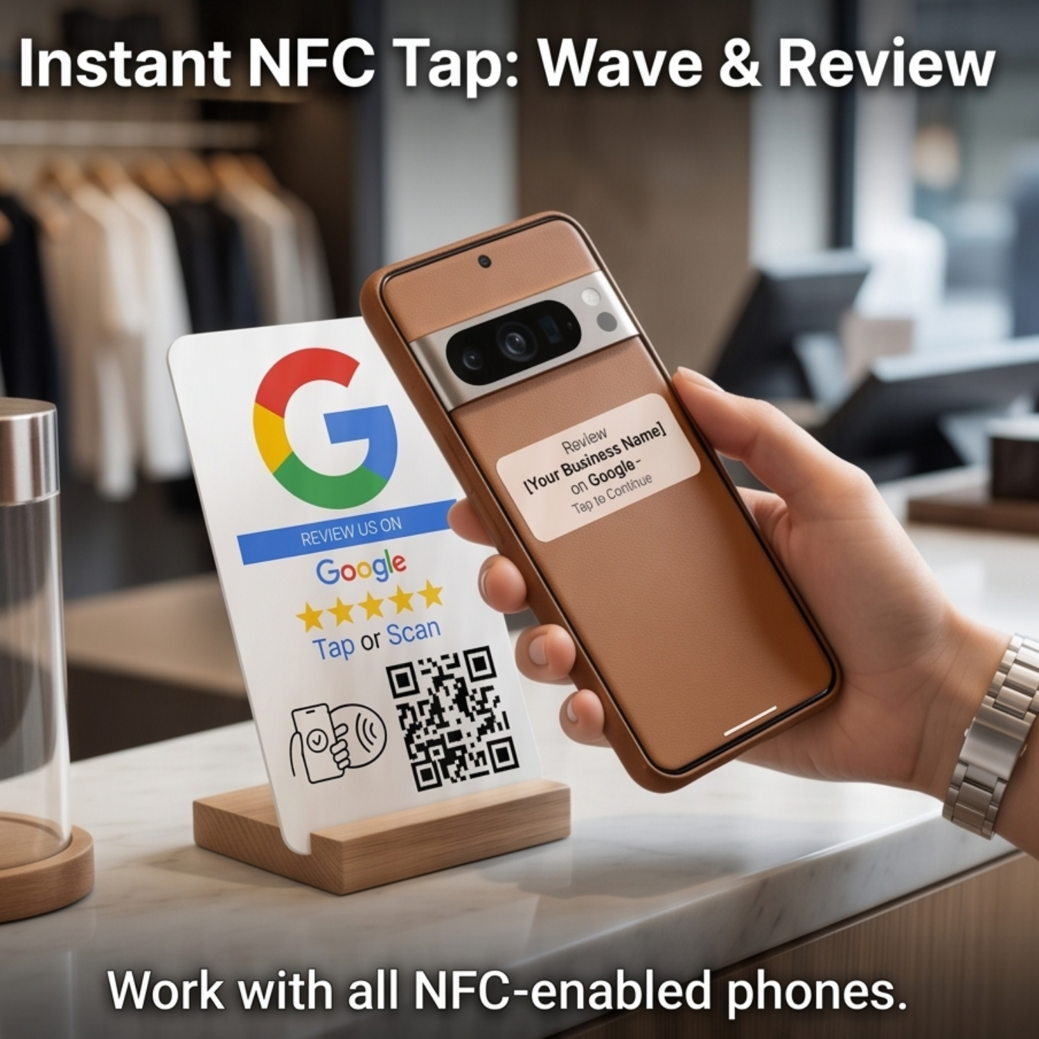 NFC card in use