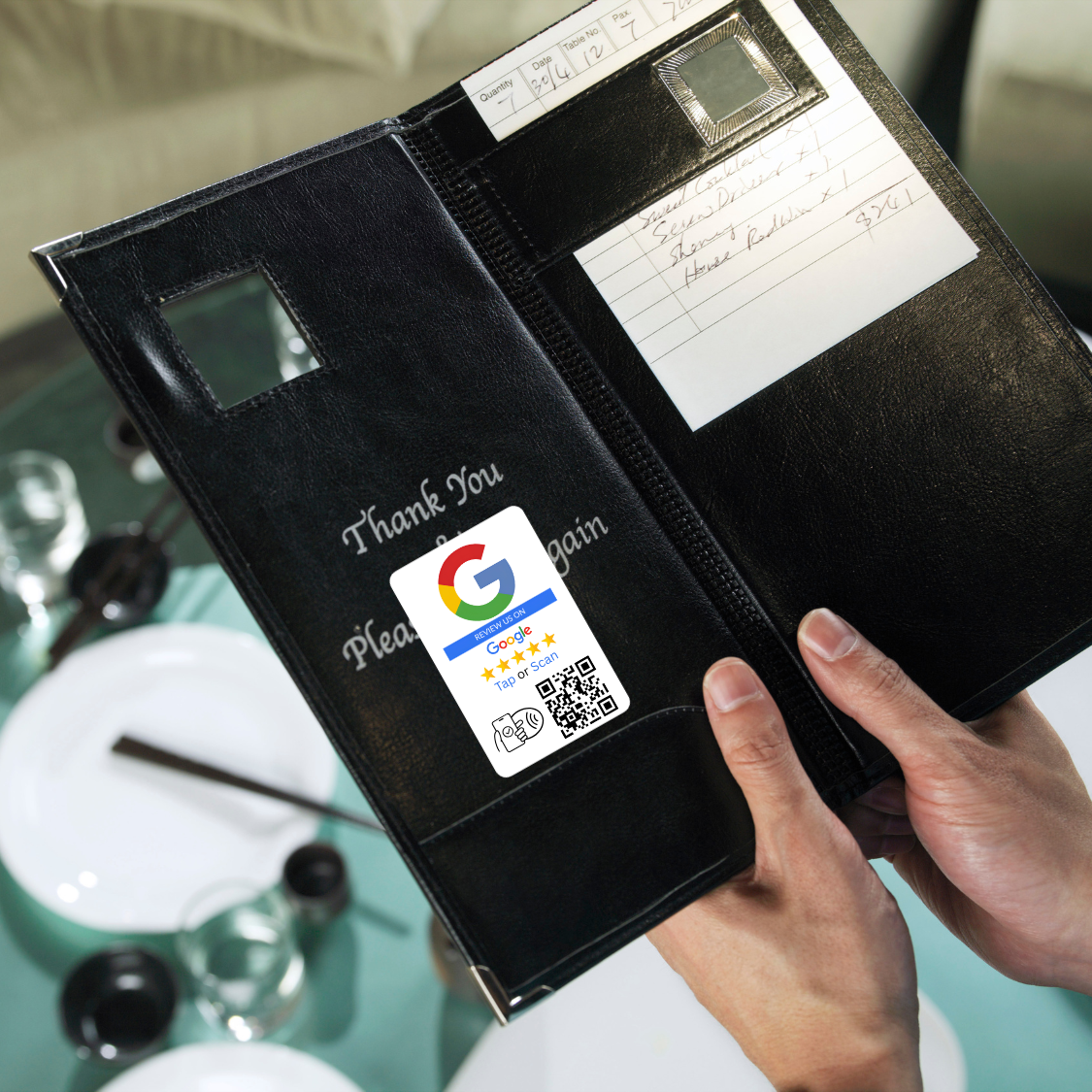 nfc google review tap card